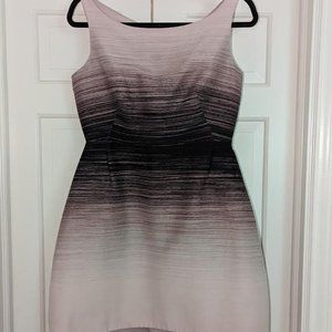 Halston Heritage Size 6 High Low Fit and Flare Dress